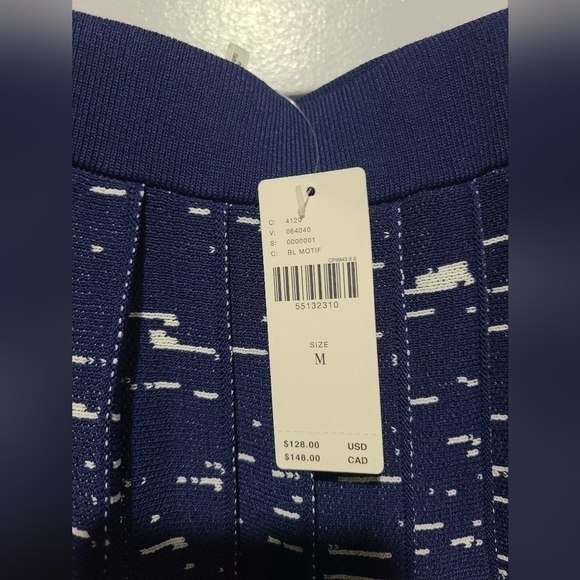 NWT Anthropologie Haven Pleated Knit Midi Skirt size Medium - Picture 3 of 9